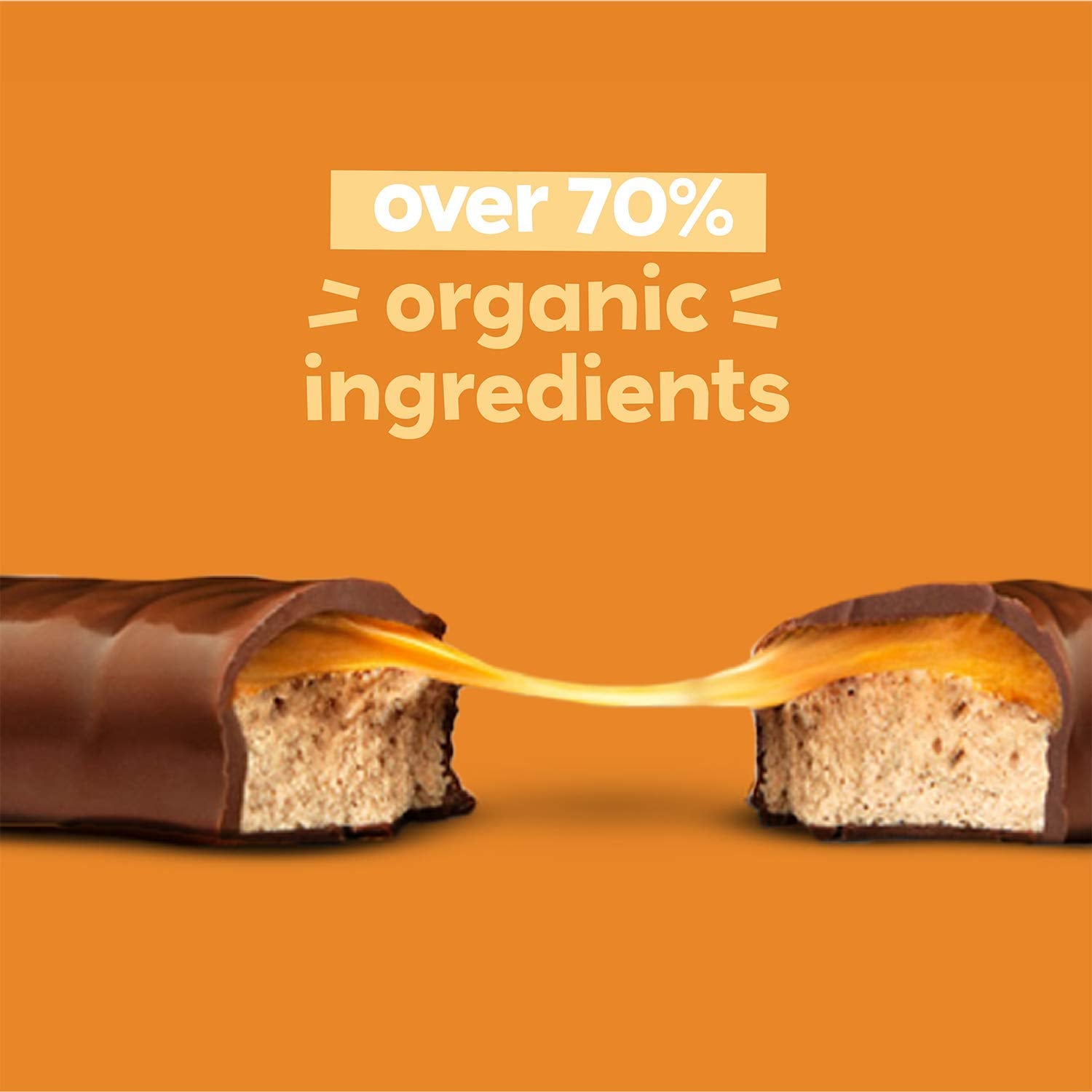 Product image of UNREAL Dark Chocolate Caramel Peanut Nougat Bars Organic Ingredients Fair Trade Non-GMO No Corn Syrup No