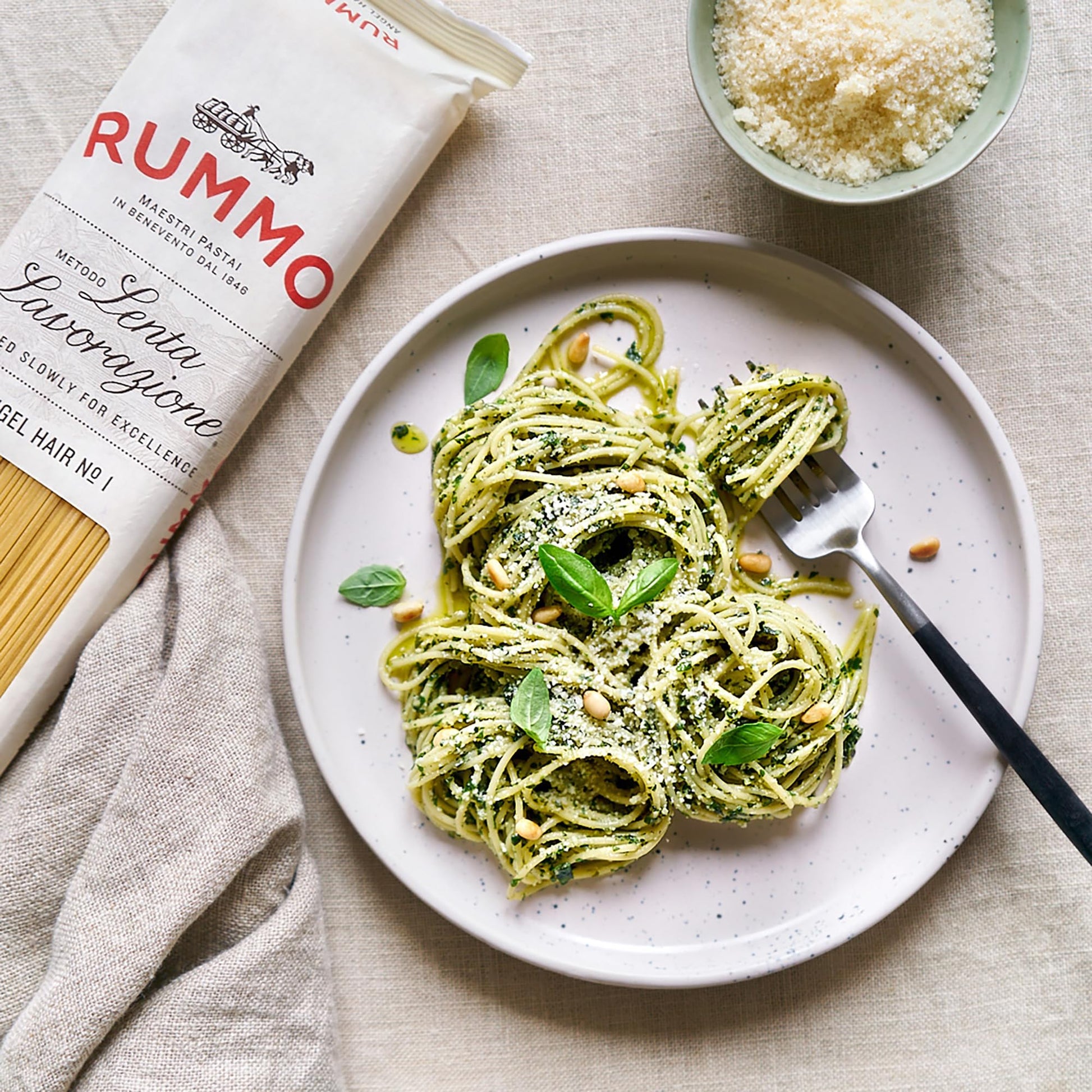 Product image of Rummo Angel Hair Pasta N.1 Dry Noodles Durum Wheat Thin Noodles 16 oz 16 oz Pack of 5