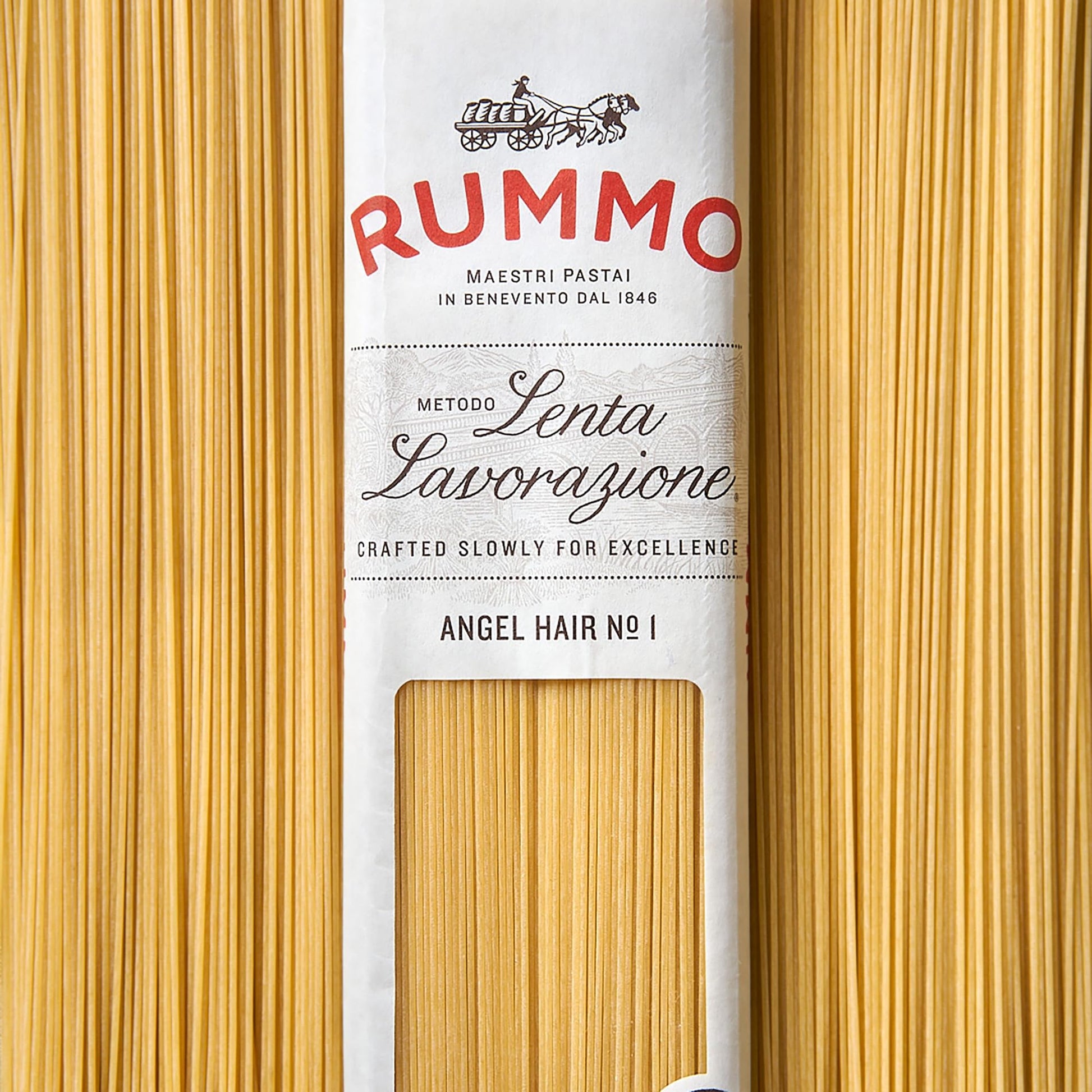 Product image of Rummo Angel Hair Pasta N.1 Dry Noodles Durum Wheat Thin Noodles 16 oz 16 oz Pack of 5