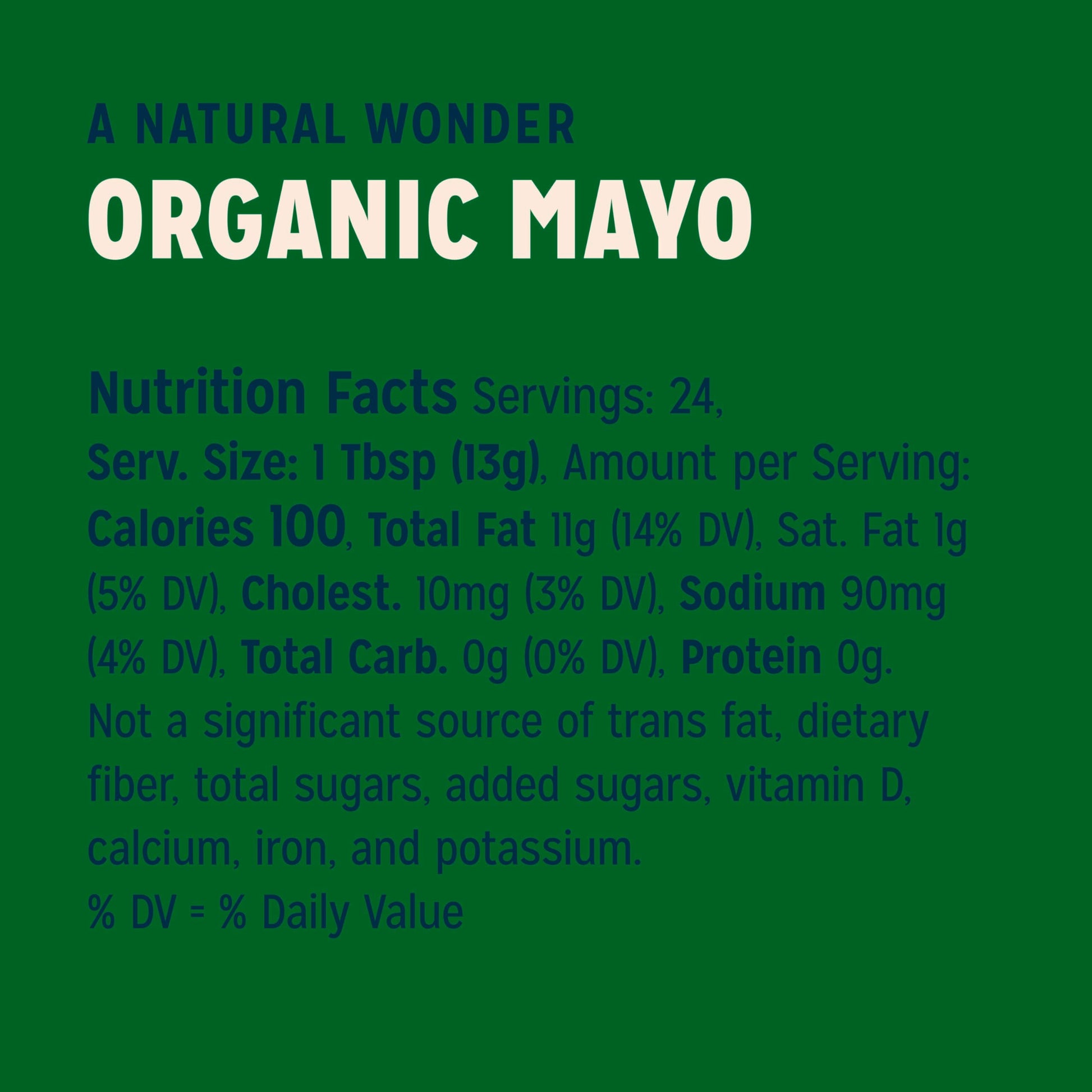 Product image of Sir Kensington's Organic Mayo Gluten Free Non-GMO Project Verified Certified Humane Free Range Eggs
