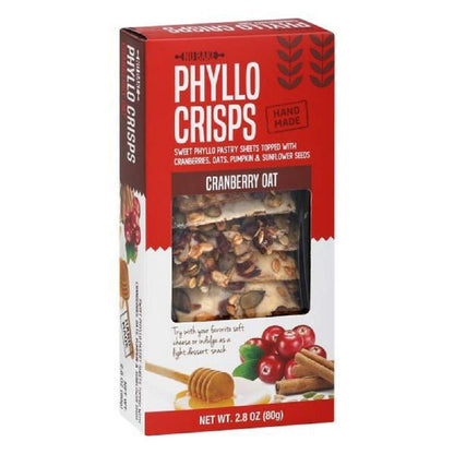 Product image of Phyllo Crisps Cranberry Oat Snack Chips 2.8 oz 2.8 oz Pack of 2