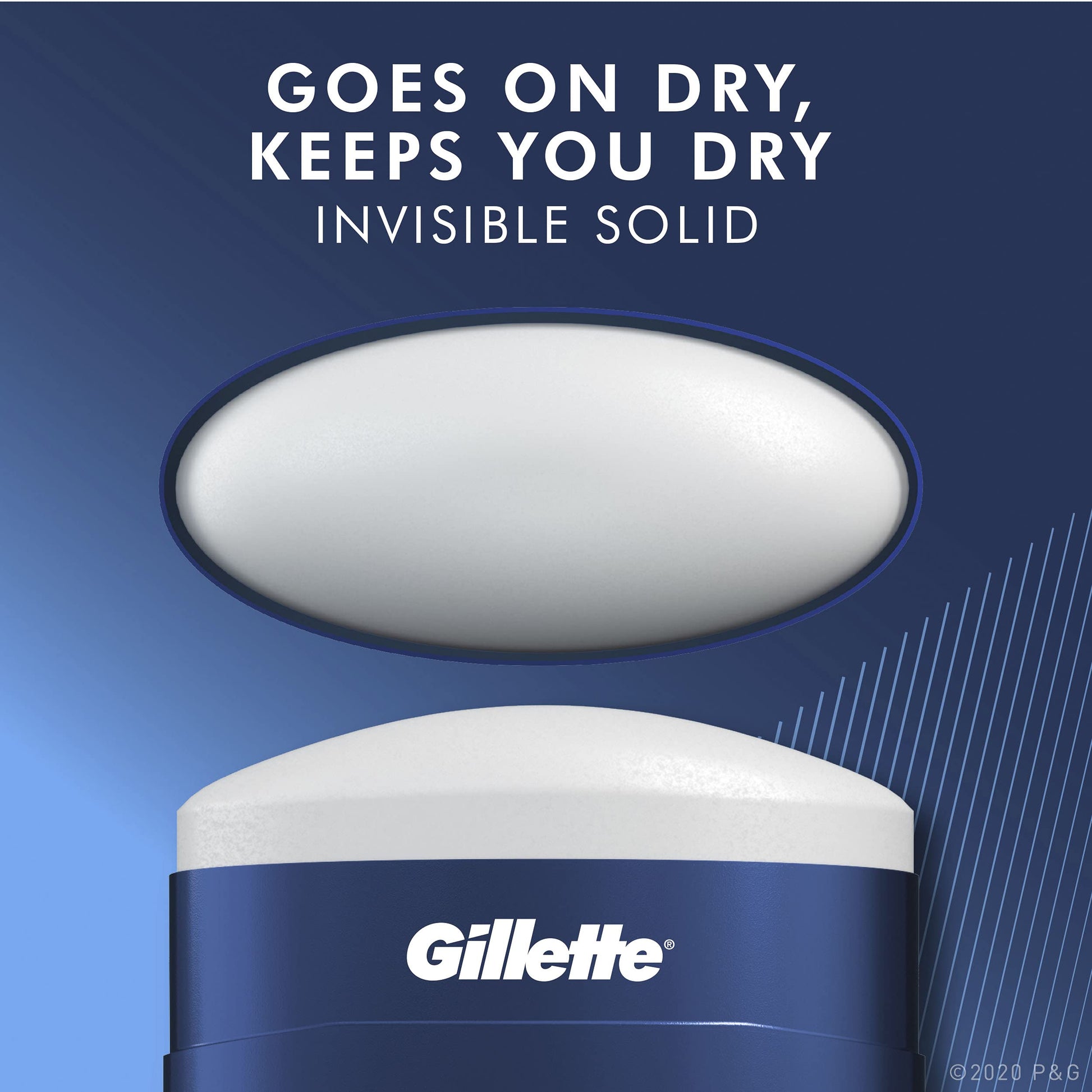 Product image of Gillette antiperspirant Men Invisible Solid Cool Wave 72 Hr. Sweat Protection 3.4 oz 3.4 oz