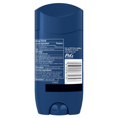 Product image of Gillette antiperspirant Men Invisible Solid Cool Wave 72 Hr. Sweat Protection 3.4 oz 3.4 oz