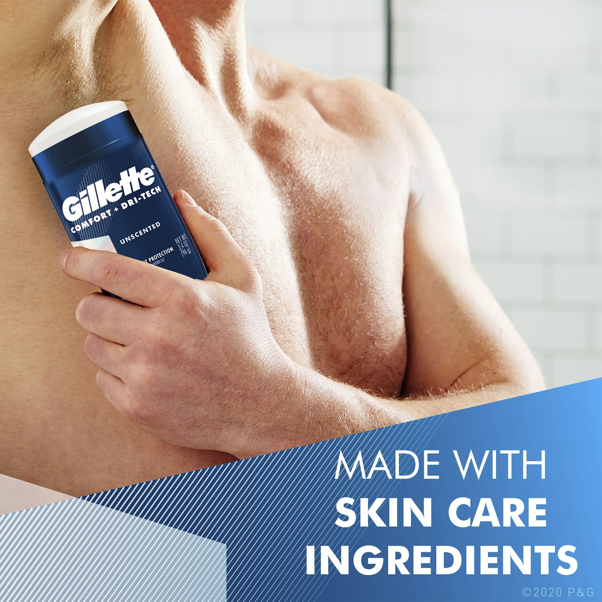 Product image of Gillette antiperspirant Men Invisible Solid Cool Wave 72 Hr. Sweat Protection 3.4 oz 3.4 oz
