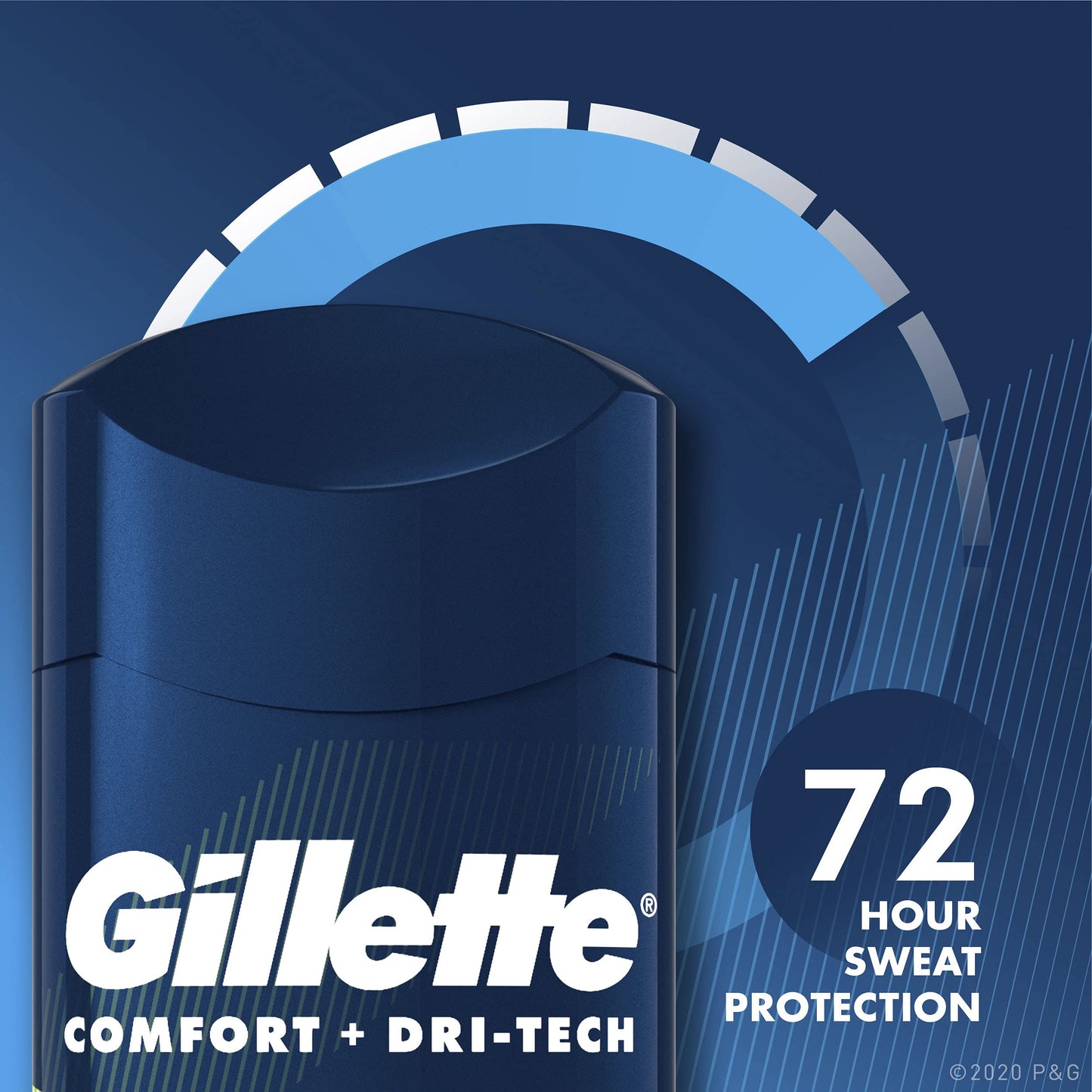 Product image of Gillette antiperspirant Men Invisible Solid Cool Wave 72 Hr. Sweat Protection 3.4 oz 3.4 oz