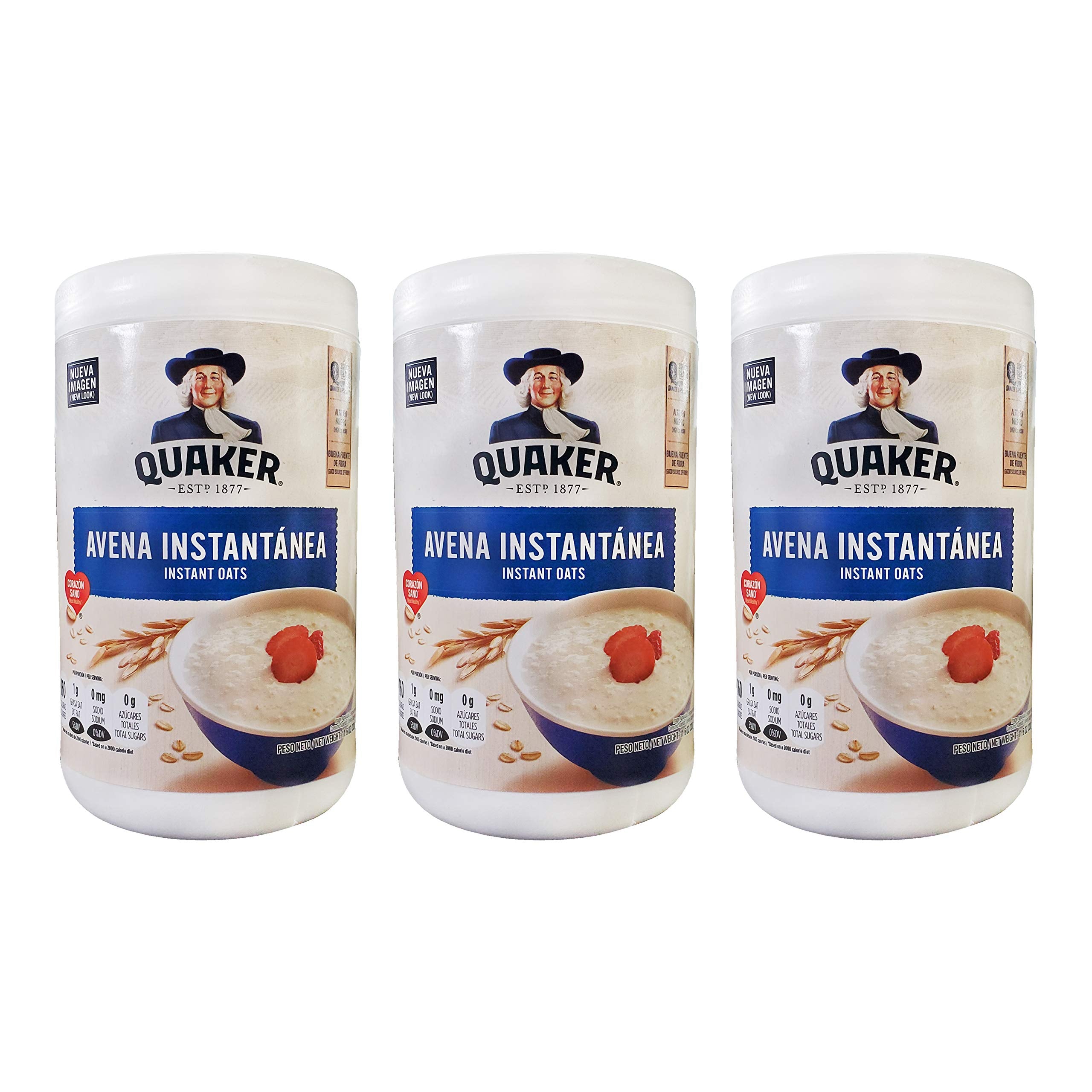 Product image of Quaker Oats Instant Oatmeal Avena Instantanea 34.8 oz 34.8 oz Pack of 3