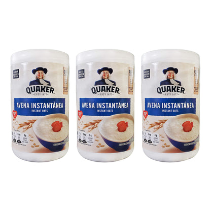 Product image of Quaker Oats Instant Oatmeal Avena Instantanea 34.8 oz 34.8 oz Pack of 3