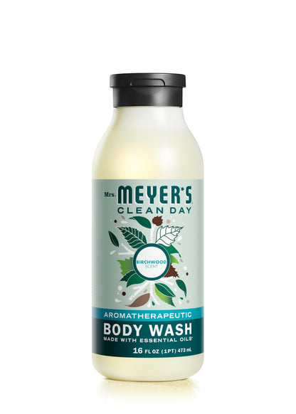 Product image of Mrs. MEYER'S Body Wash Birch Wood Scent 16 oz 16 oz