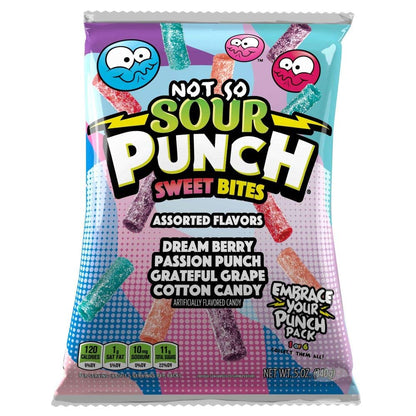 Product image of Sour Punch Sweet Bites Assorted Flavors Cotton Candy 5 oz 5 oz Pack of 12