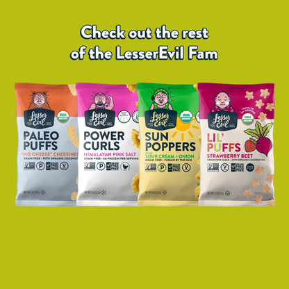 Product image of LesserEvil Avocado-licious Organic Popcorn Premium Quality Minimally Processed No Vegetable Oil Exclusive