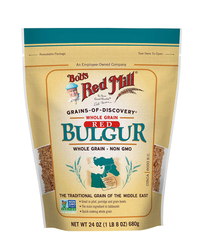 Product image of Bob's Red Mill Red Bulgur Hard Wheat 24 oz 24 oz Pack of 4