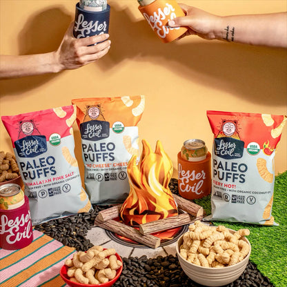 Product image of LesserEvil No Cheese Cheesiness Organic Paleo Puffs Grain Free Vegan Minimally Processed No Vegetable Oil 5