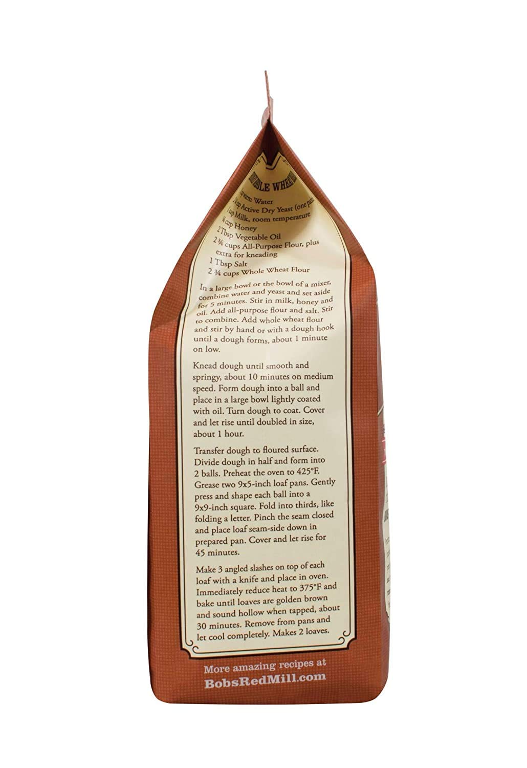 Product image of Bob's Red Mill Whole Wheat Flour 5 lb Pack of 3
