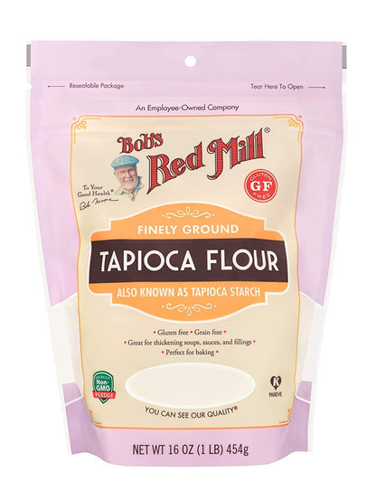 Product image of Bob's Red Mill Finely Ground Tapioca Flour 16 oz 16 oz Pack of 3