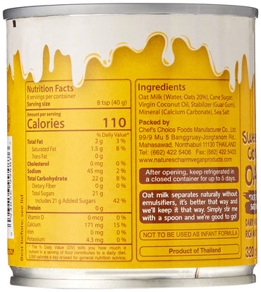 Product image of Nature's Charm Oat Condensed Milk 11.25 fl oz 11.25 fl oz