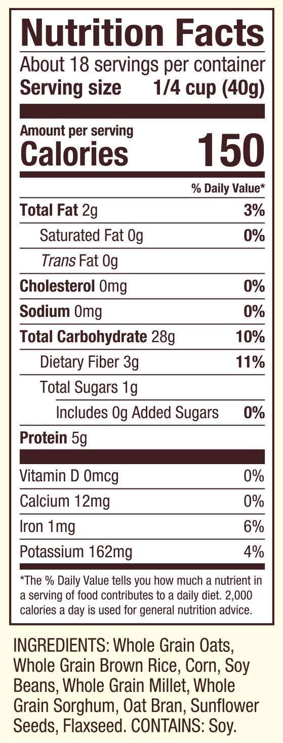 Product image of Bob's Red Mill Gluten Free 8 Grain Hot Cereal 25 oz 25 oz Pack of 4