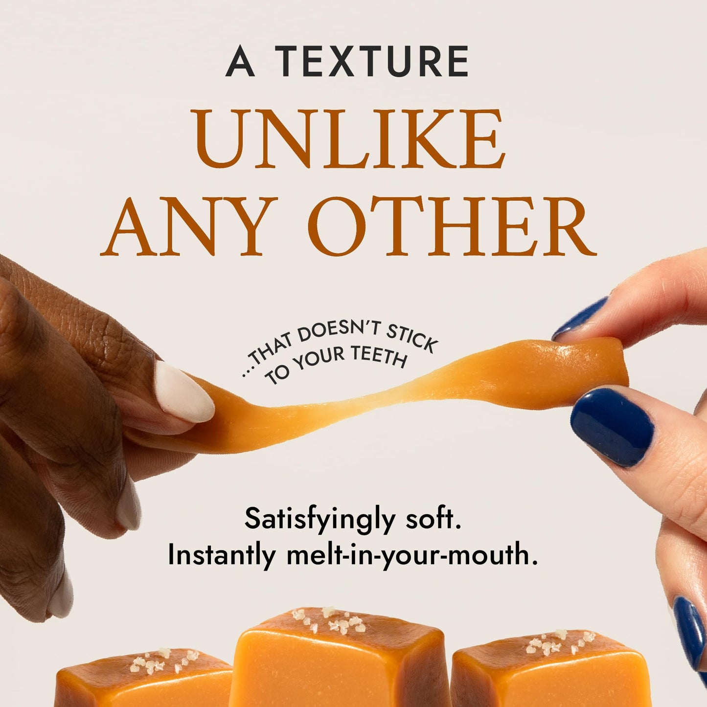 Product image of Béquet Caramel Celtic Sea Salt Caramel Gourmet Candy Individually Wrapped Kosher Gluten Free Made in