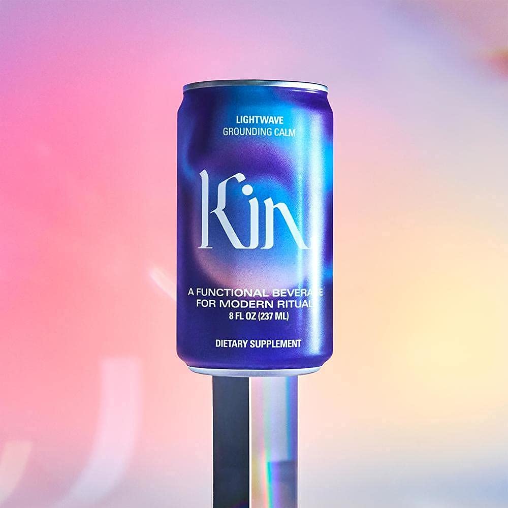 Product image of Kin Euphorics Lightwave Non-Alcoholic Spirits Lavender-Vanilla Ginger and Birch Nootropic Botanic Adaptogen