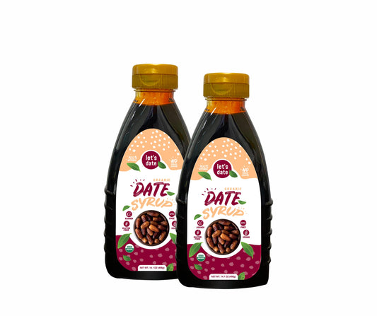 Product image of Let's Date Organic Date Syrup Healthy Sugar Substitute No Added Sugar Vegan Paleo Gluten Free Kosher Non-GMO