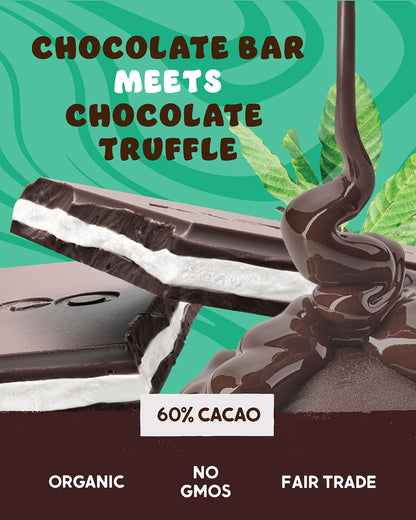 Product image of Alter Eco Chocolate Candy Mint Creme Truffle Thins Gluten-Free Non-GMO Fair Trade No Additives or Artificial