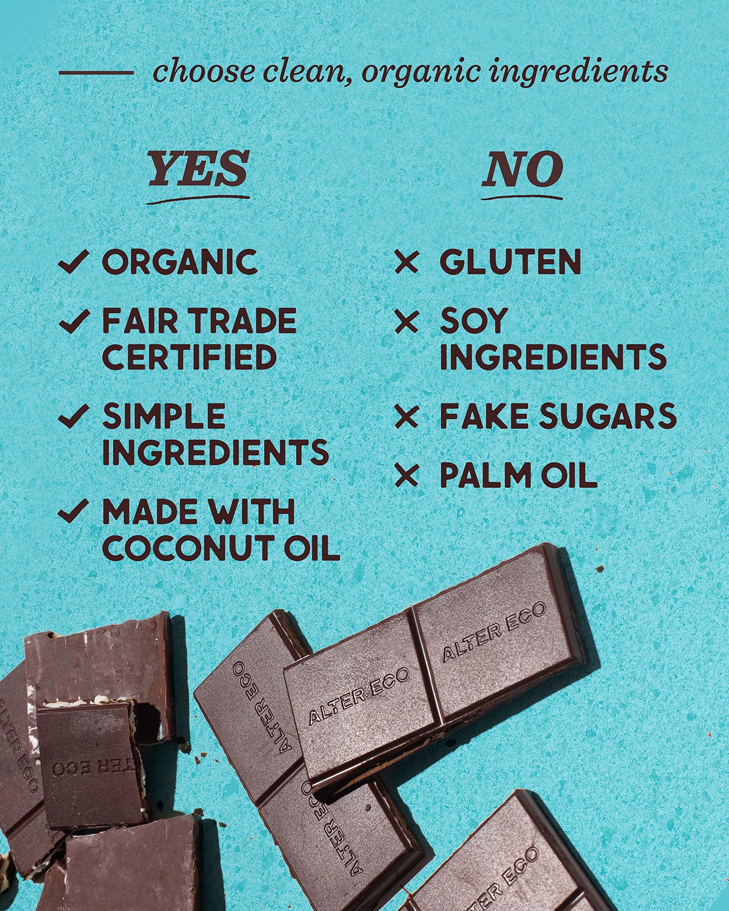 Product image of Alter Eco Chocolate Candy Mint Creme Truffle Thins Gluten-Free Non-GMO Fair Trade No Additives or Artificial