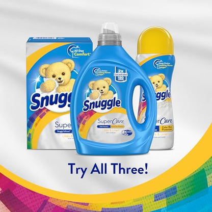 Product image of Snuggle SuperCare Laundry Fabric Softener Liquid Lillies and Linen 2X Concentrated Fabric Conditioner 150