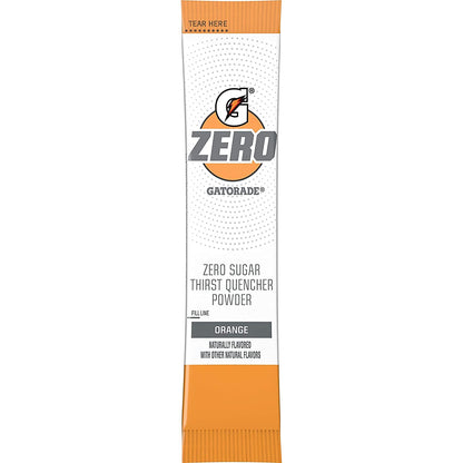 Product image of Gatorade G Zero Sugar Free Powder Sticks Orange Flavor Packets Mixes 20 Fl Oz Water 0.1 oz 20 fl oz Pack of
