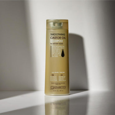 Product image of GIOVANNI Smoothing Castor Oil Shampoo Liquid For All Hair Types Moisturizes Hair and Scalp Hydrates and