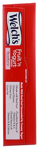 Product image of Welch's Fruit n Yogurt Strawberry Fruit Snacks 0.7 oz 8 ct 0.7 oz 8 Count