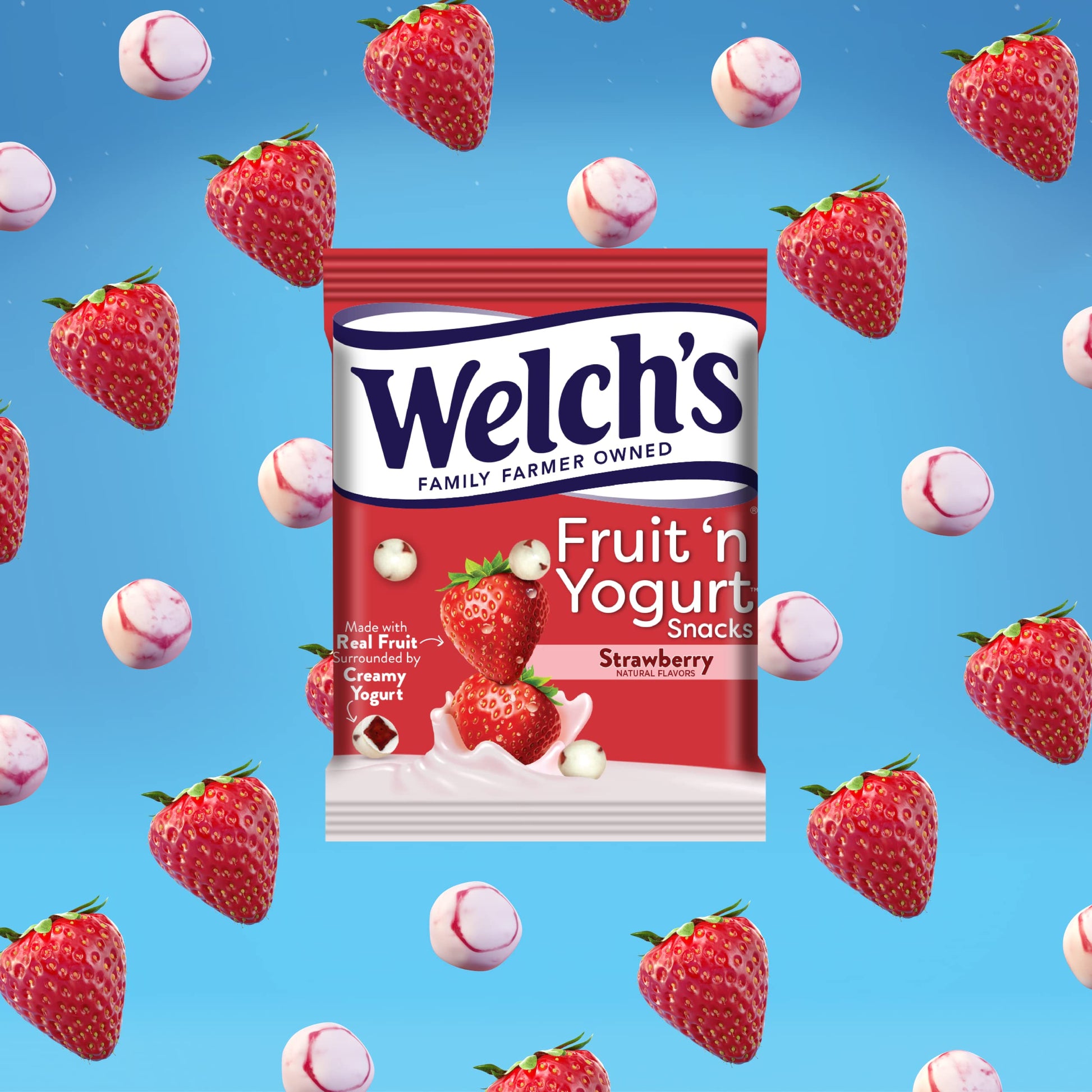 Welchs Zero Sugar Fruity Bites Variety Pack Berries N Cherries Island Fruit Gluten Free Snack Pouches