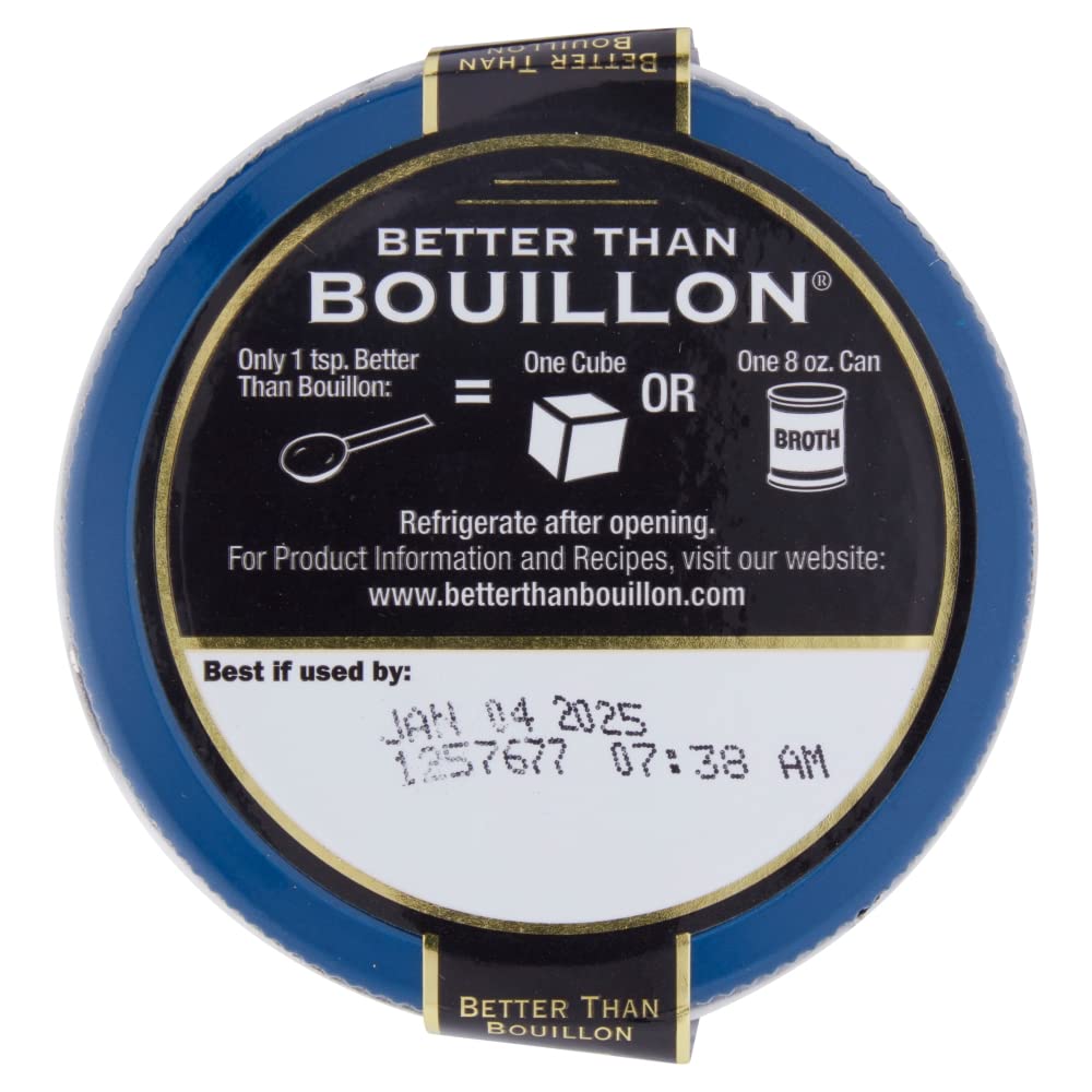 Product image of Better Than Bouillon All Natural Reduced Sodium Vegetable Base Made Seasoned Vegetables 8 oz 8 oz Pack of 2