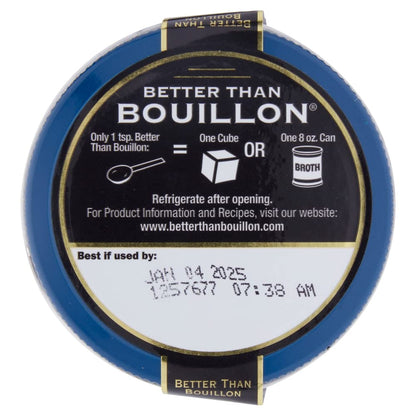 Product image of Better Than Bouillon All Natural Reduced Sodium Vegetable Base Made Seasoned Vegetables 8 oz 8 oz Pack of 2