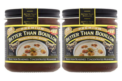 Product image of Better Than Bouillon Premium Mushroom Base Made from Seasoned and Concentrated Mushrooms Makes 9.5 Quarts of