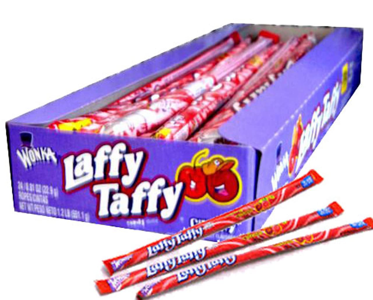 Product image of All City Candy Laffy Taffy Rope Cherry Flavor Pack of 24