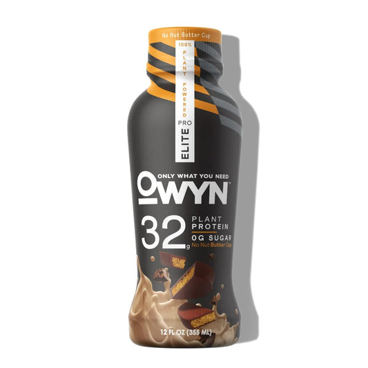 Product image of OWYN Only What You Need No Nut Butter Cup Pro Elite Plant Protein Shake 12 fl oz 12 fl oz