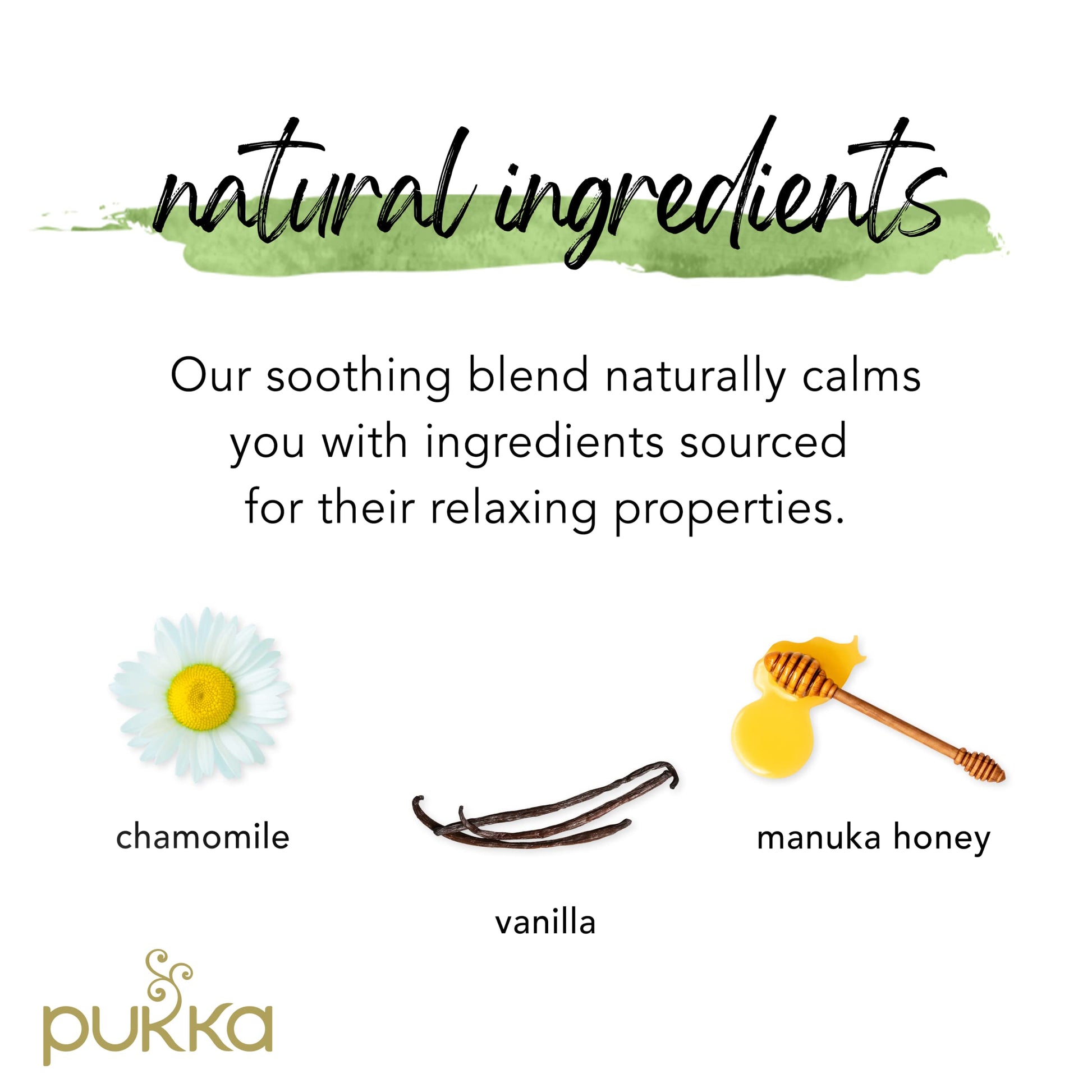Product image of Pukka Organic Tea Bags Chamomile Vanilla and Manuka Honey Herbal Tea 20 ct Pack of 3