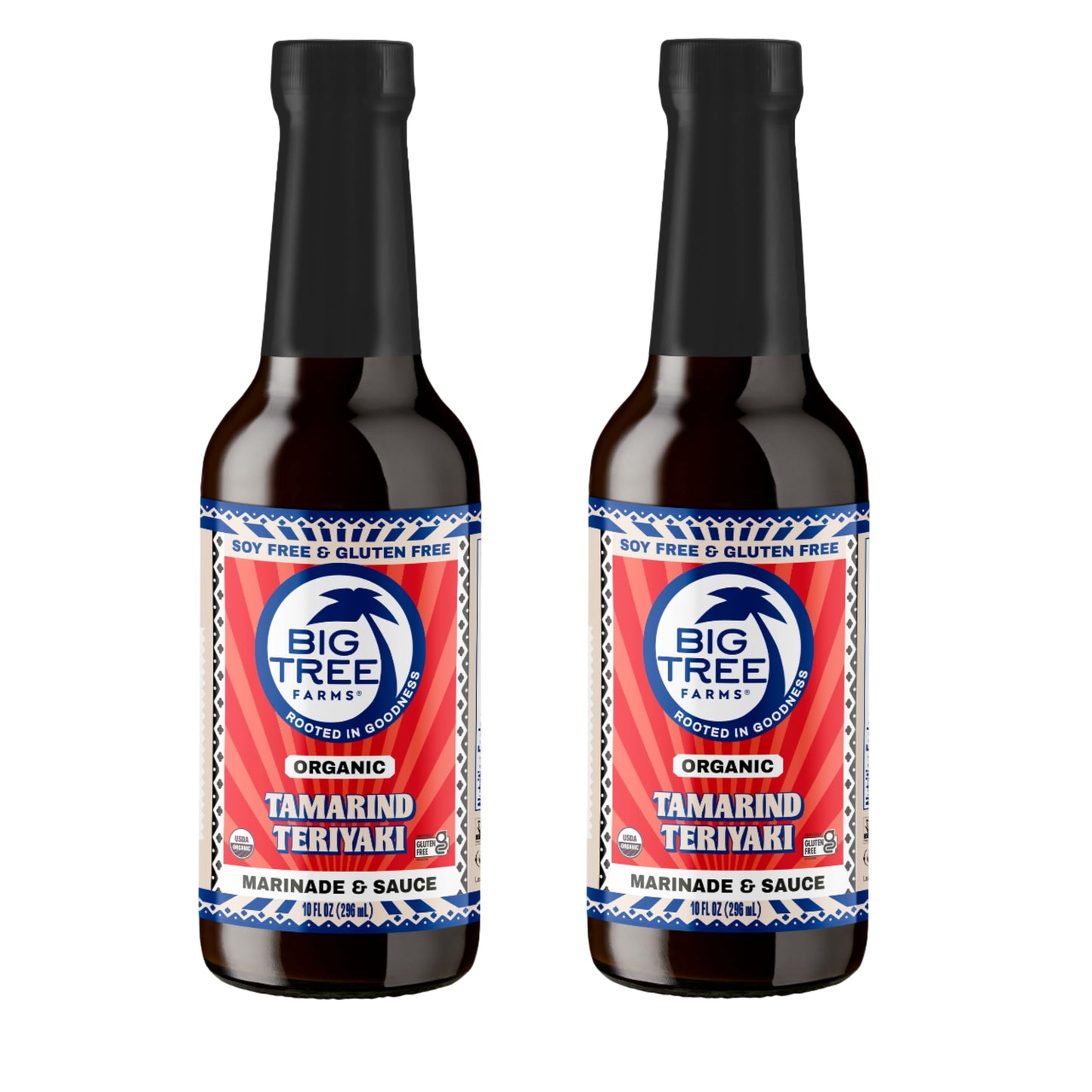 Product image of Big Tree Farms Organic Coco Aminos Teriyaki Soy-Free Sauce Low Sodium Gluten Free Kosher Non-GMO 10 fl oz 10