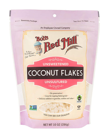 Product image of Bob's Red Mill Unsweetened Coconut Flakes Resealable 10 oz 10 oz Pack of 3
