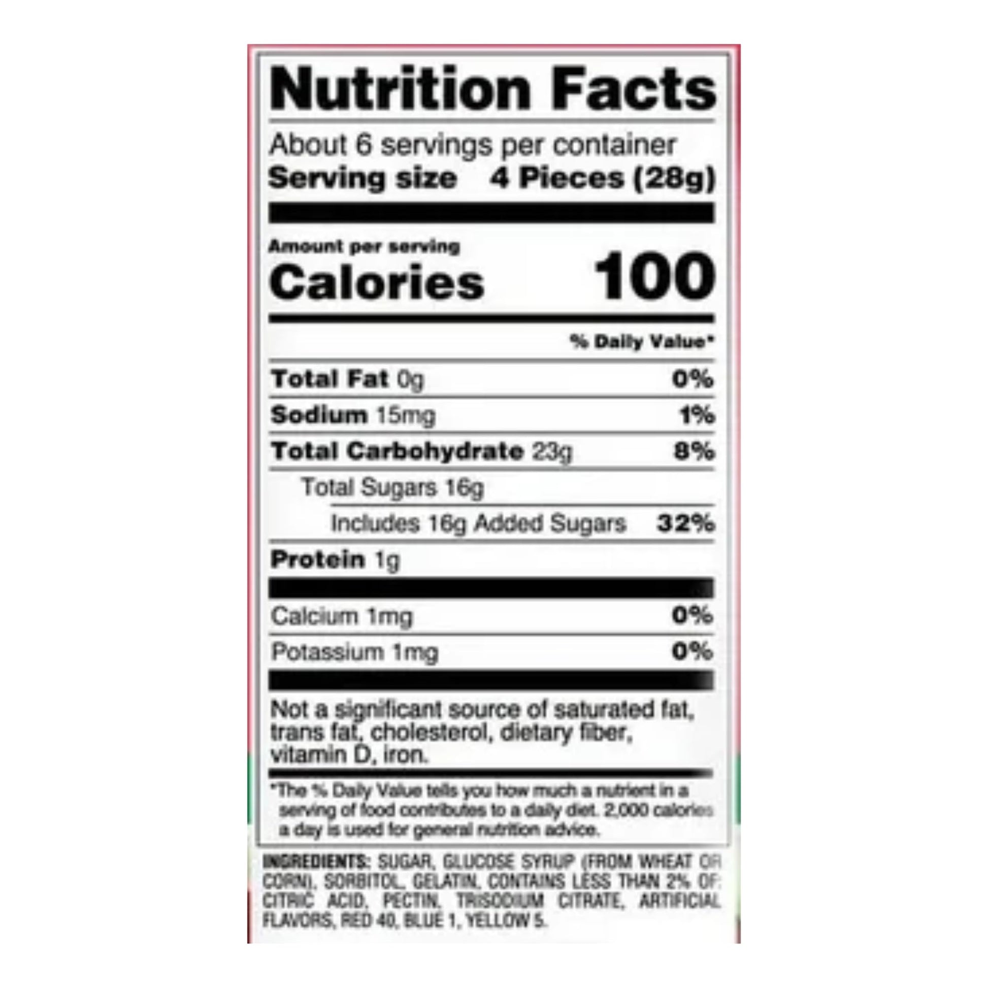 Product image of Sweetzo Watermelon Gummies Fruit Flavored Candy Bites Summer Themed Shareable Bagged Candies Goodie Bags and