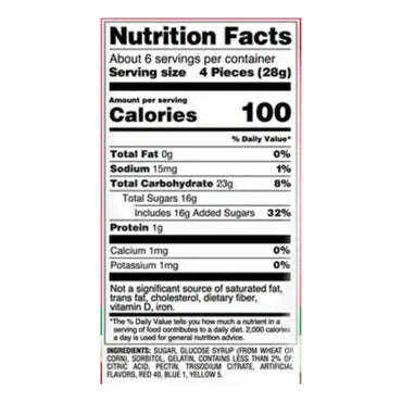 Product image of Sweetzo Watermelon Gummies Fruit Flavored Candy Bites Summer Themed Shareable Bagged Candies Goodie Bags and