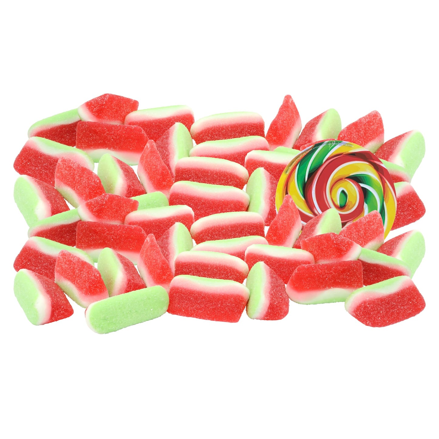 Product image of Sweetzo Watermelon Gummies Fruit Flavored Candy Bites Summer Themed Shareable Bagged Candies Goodie Bags and
