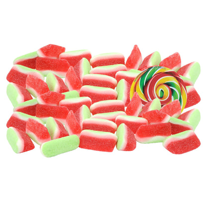 Product image of Sweetzo Watermelon Gummies Fruit Flavored Candy Bites Summer Themed Shareable Bagged Candies Goodie Bags and