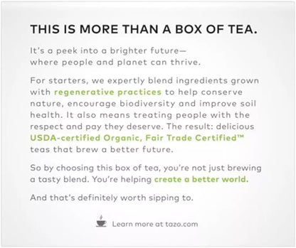 Product image of TAZO Tea Bags Green Tea Regenerative Organic Zen Tea 2.7 oz 36 ct 2.7 oz 36 Count