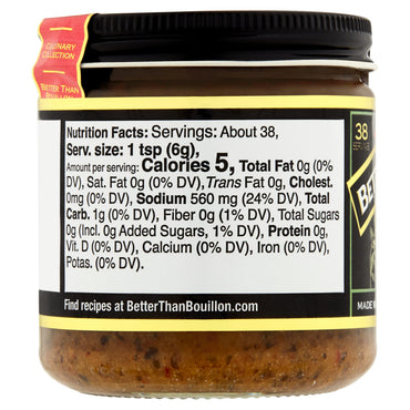 Product image of Better Than Bouillon Culinary Collection Italian Herb Base Concentrated Flavoring Substance Glass Jar 38