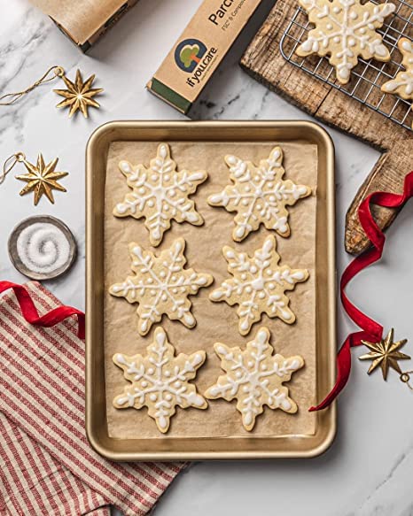 Product image of If You Care Parchment Baking Paper Unbleached Chlorine Free Greaseproof Silicone Coated 70 Sq Ft Roll