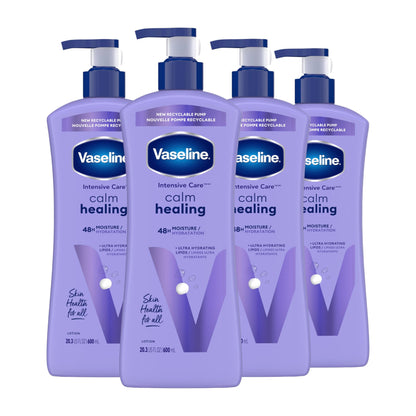 Product image of Vaseline Intensive Care Calm Healing Body Lotion Ultra-Hydrating Lipids Lavender Extract Dry Skin 20.3 oz