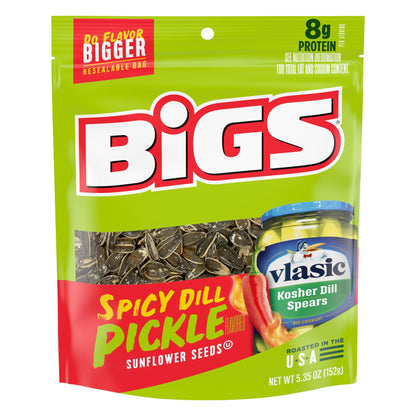 Product image of BIGS Sunflower Seeds Vlasic Spicy Dill Pickle Flavor 5.35 oz 5.35 oz
