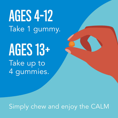 Product image of Natural Vitality Calm Kids Magnesium Supplement Gummies Sweet Citrus Flavored Supports Balanced Mood and
