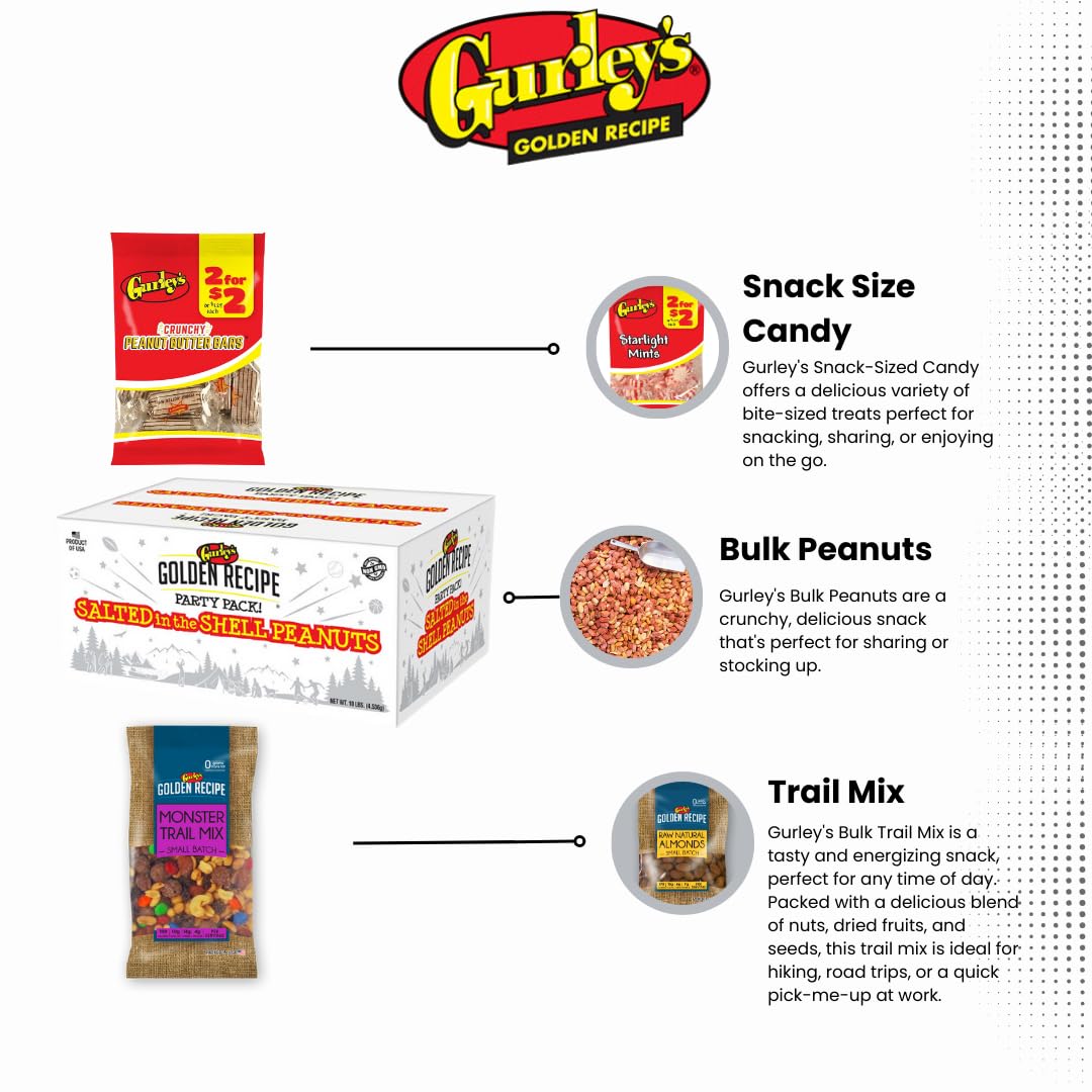 Product image of Gurley's Atomic Fireballs Spicy Cinnamon Hard Candy Individually Wrapped Bulk Pack of 12