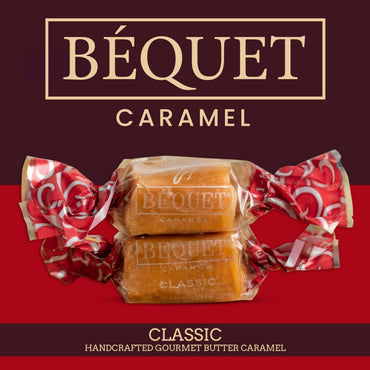 Product image of JO SWEETS Bequet Caramel Classic Handcrafted Gourmet Butter Caramel Candy Pack Gluten Free Smooth Chewy
